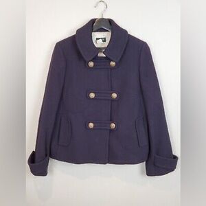 J Crew Stadium Cloth Winnie Jacket size 6